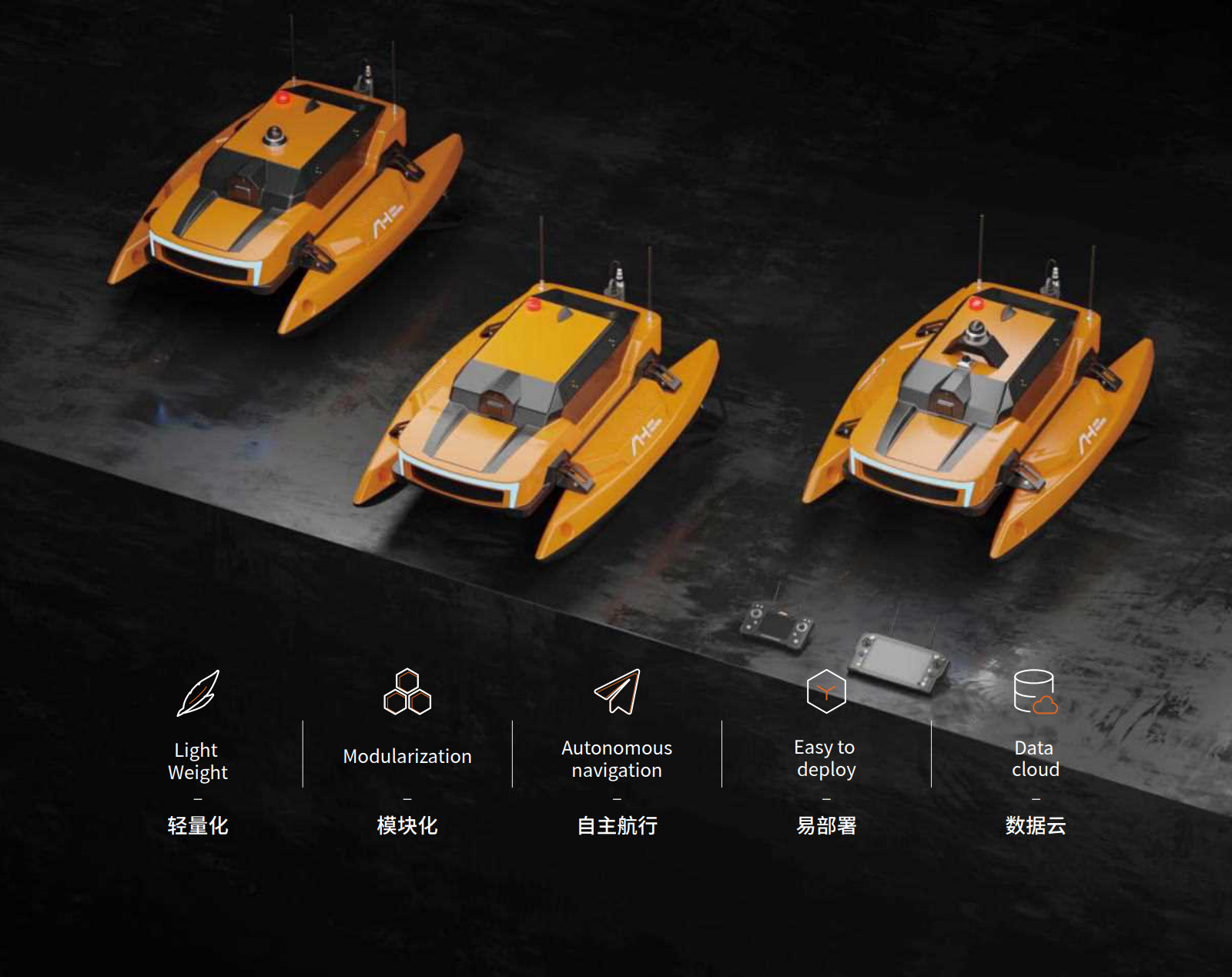 猎手系列无人船采购联系13671039528